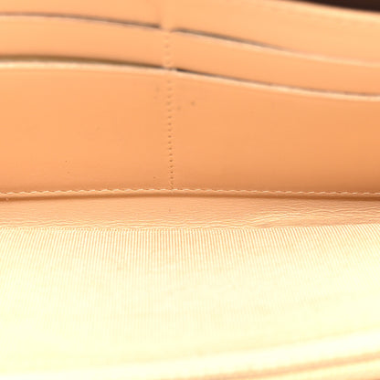 Chanel Iridescent Caviar Quilted Large Gusset Zip Around Wallet Beige Clair 5 of 11