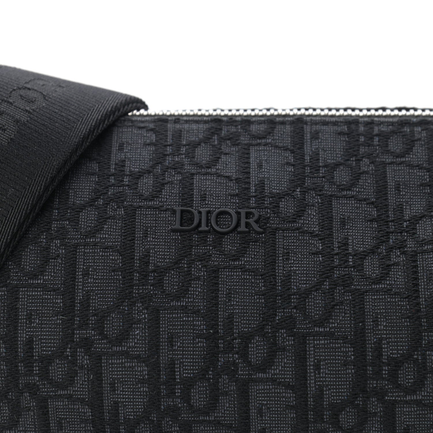 Christian Dior Oblique Roller Messenger Bag Black 7 of 10