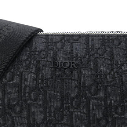 Christian Dior Oblique Roller Messenger Bag Black 7 of 10