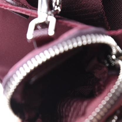Prada Tessuto Nylon Re-Edition 2005 Shoulder Bag Granato 10 of 11