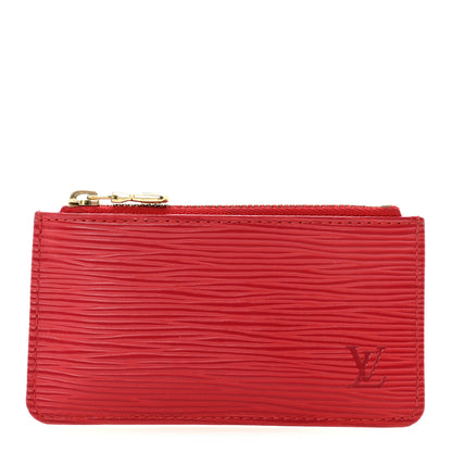 Louis Vuitton Epi Key Pouch Castillan Red 1 of 6