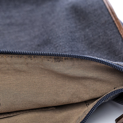 Fendi Denim Messenger Bag Blue 13 of 16