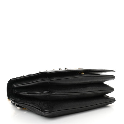 Prada Vitello Daino Hawaii Crossbody Bag Black 4 of 9