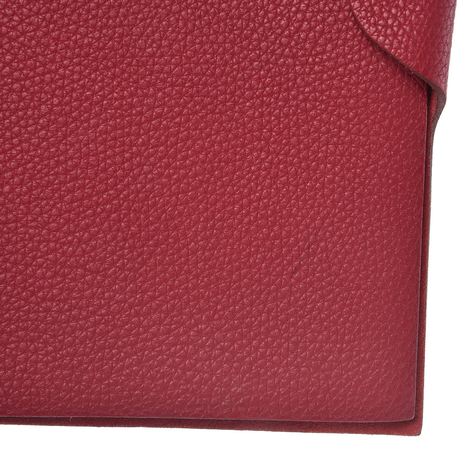 Hermes Togo Ulysse MM Notebook Cover Rubis 10 of 12