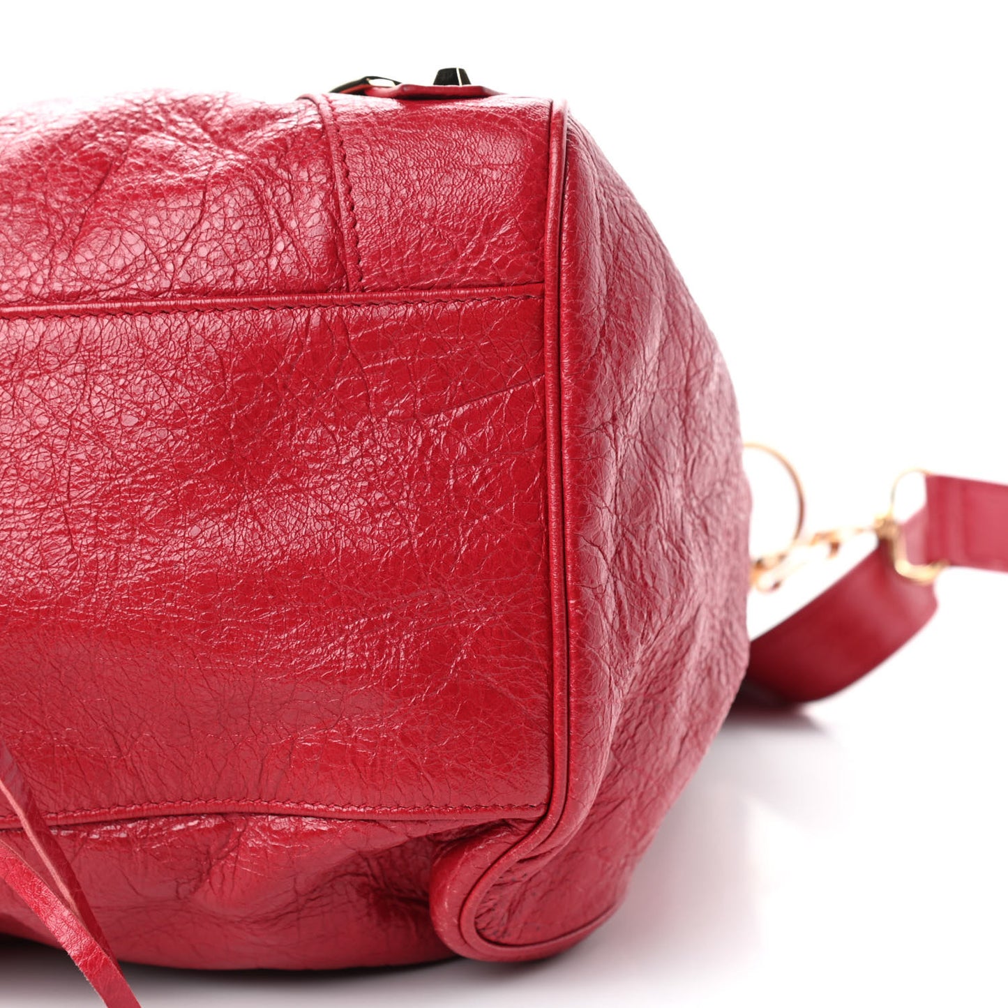Agneau Classic Gold Hardware Velo Rouge Sapphire