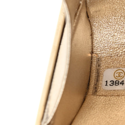 Chanel Metal Keyboard Clutch Dark Gold 7 of 13