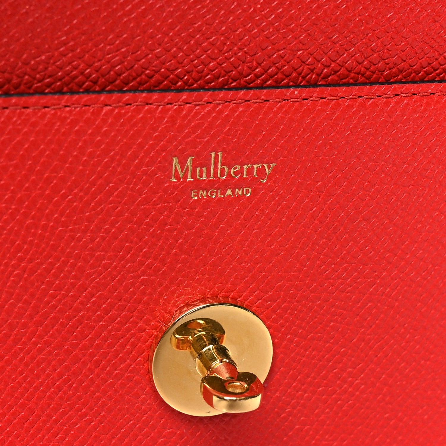 Mulberry Small Classic Grain Calfskin Small Darley Lipstick 7 of 12