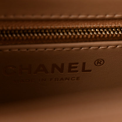 Chanel Caviar Quilted Medium Business Affinity Flap Beige 6 of 13