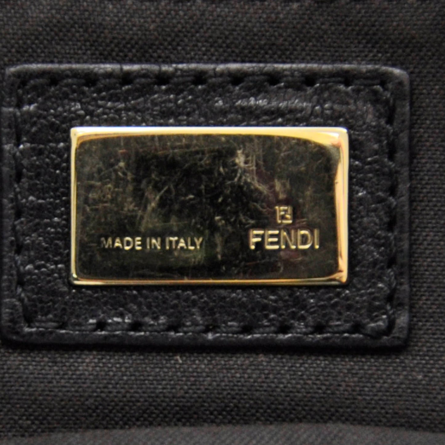 Crinkled Lambskin Mia Pochette Black