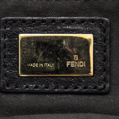 Fendi Crinkled Lambskin Mia Pochette Black 5 of 7