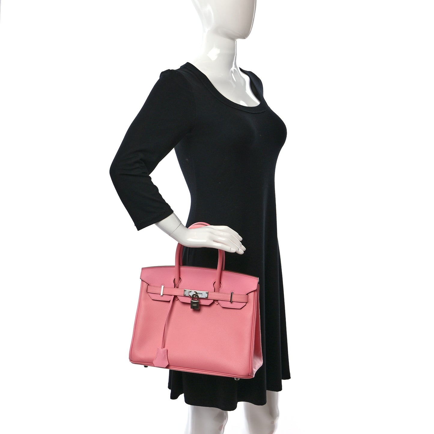 Epsom Birkin 30 Rose Confetti
