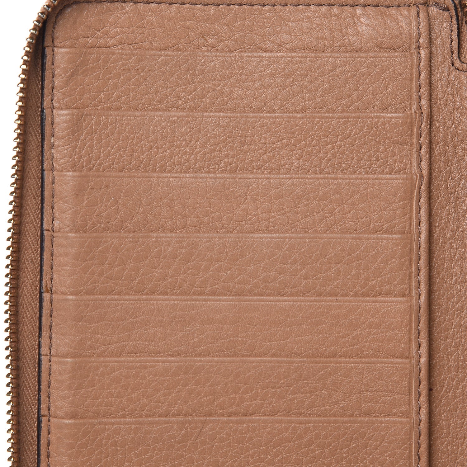 Gucci Calfskin Soho Zip Around Wallet Camelia 12 of 14