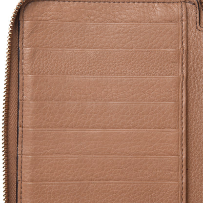 Gucci Calfskin Soho Zip Around Wallet Camelia 12 of 14