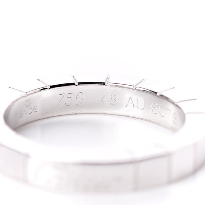 Cartier 18K White Gold Lanieres Ring 48 4.5 4 of 4