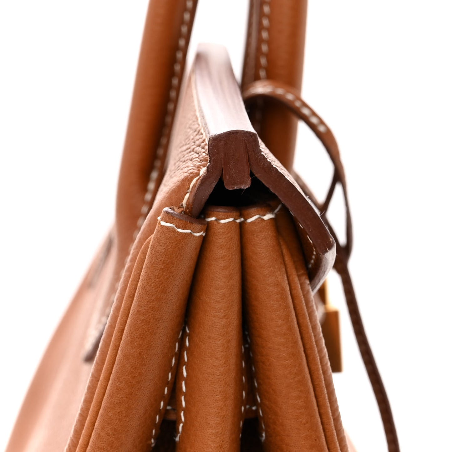 Natural Barenia Faubourg Birkin 35 Fauve