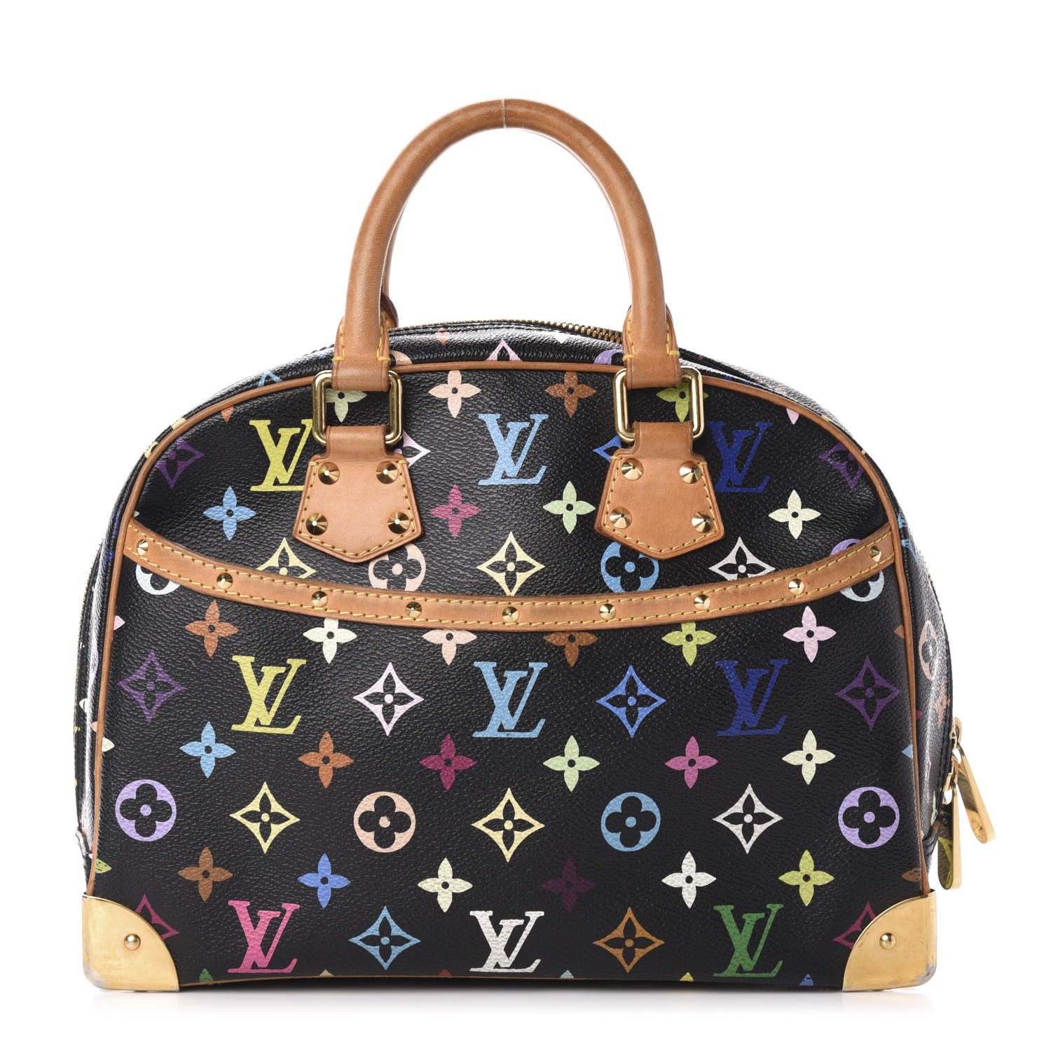 Louis Vuitton Monogram Multicolor Trouville Black 1 of 9
