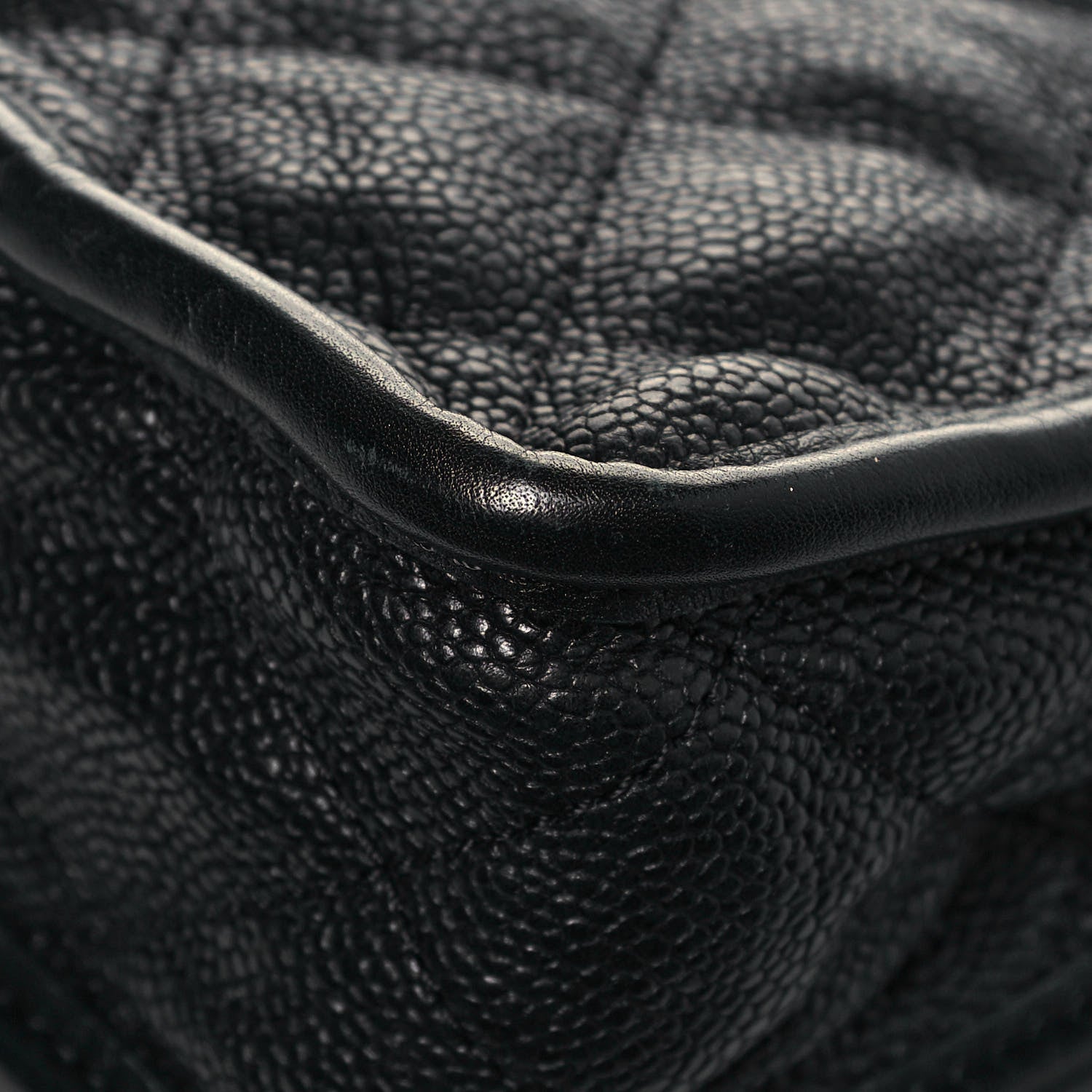 Chanel Caviar Quilted Medium French Riviera Flap Black 11 of 13