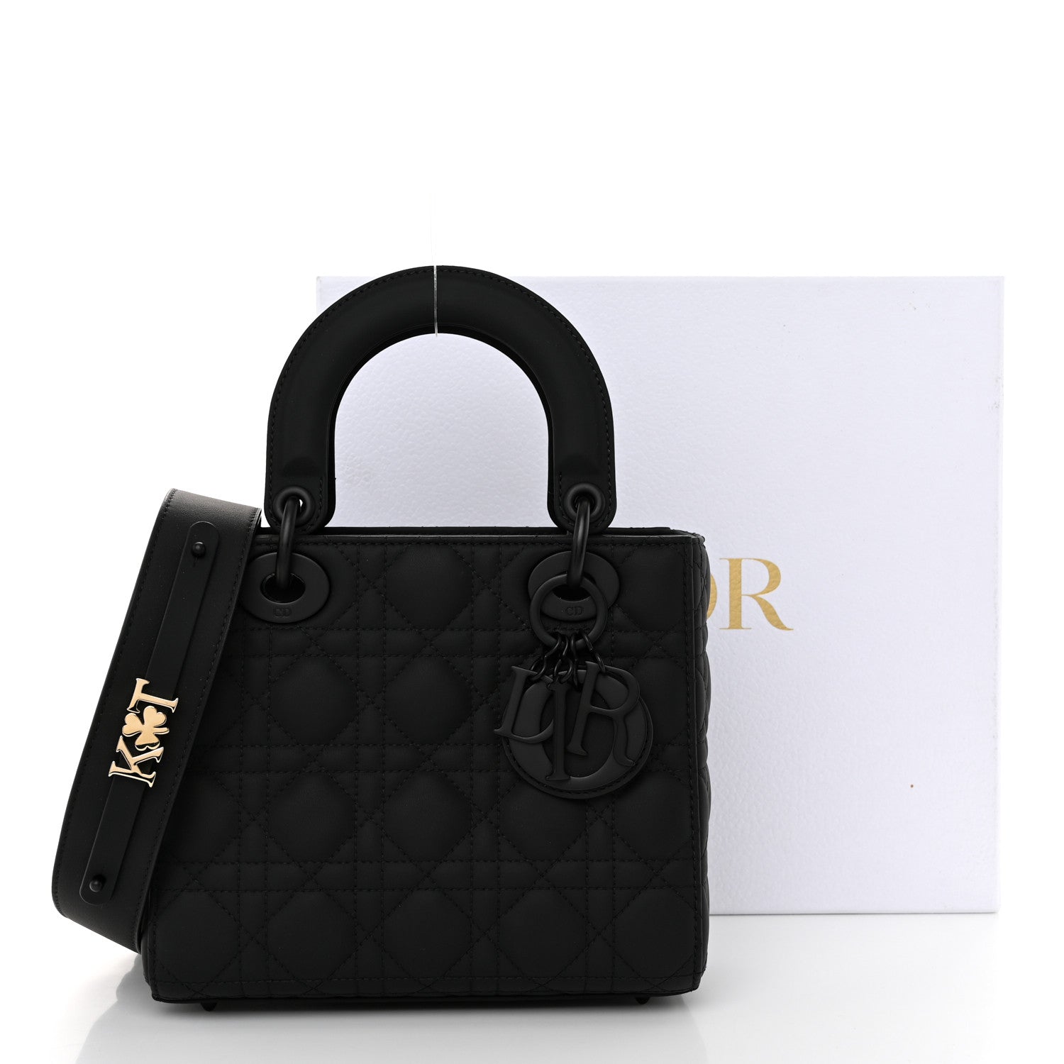 Christian Dior Ultra Matte Calfskin Cannage Small My ABCDior Lady Dior Black 11 of 11