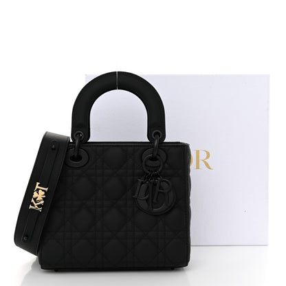 Christian Dior Ultra Matte Calfskin Cannage Small My ABCDior Lady Dior Black 11 of 11