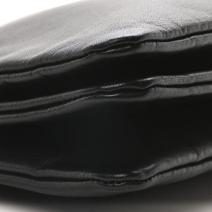 Celine Lambskin Large Trio Crossbody Bag Black 8 of 9