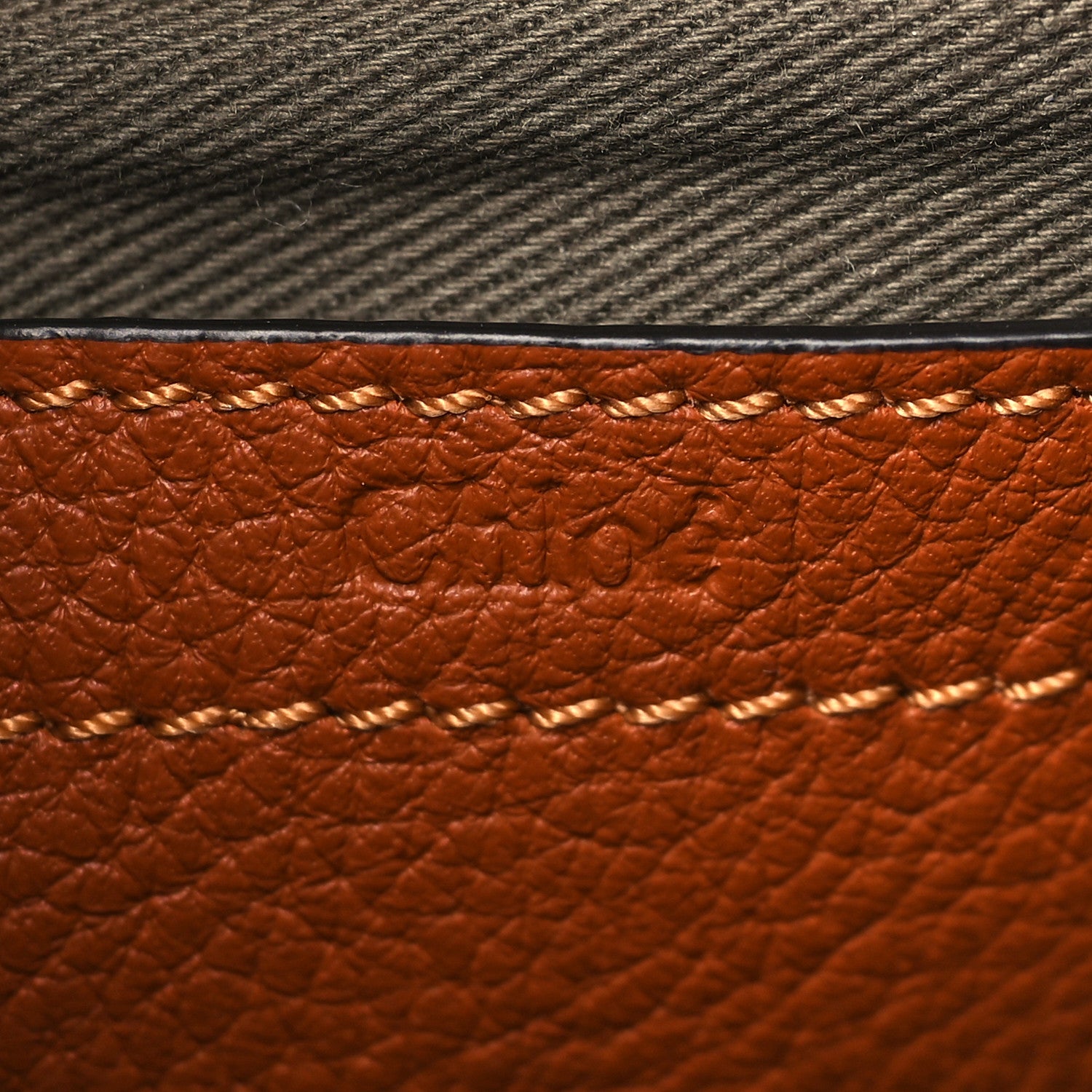 Chloe Calfskin Mini Marcie Round Crossbody Bag Tan 6 of 9