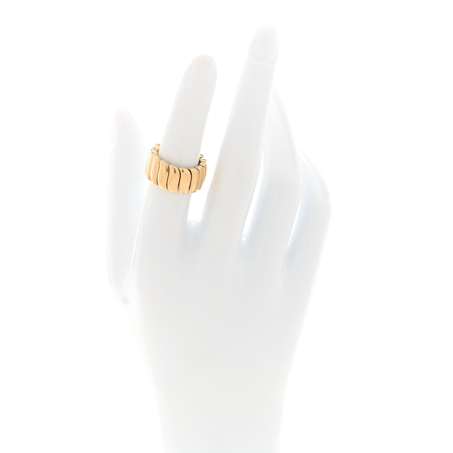 Anita Ko 18K Yellow Gold Large Zoe Ring 49 4.75 2 of 4
