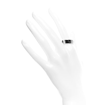 Cartier 18K White Gold 6mm LOVE Ring 58 8.25 2 of 5