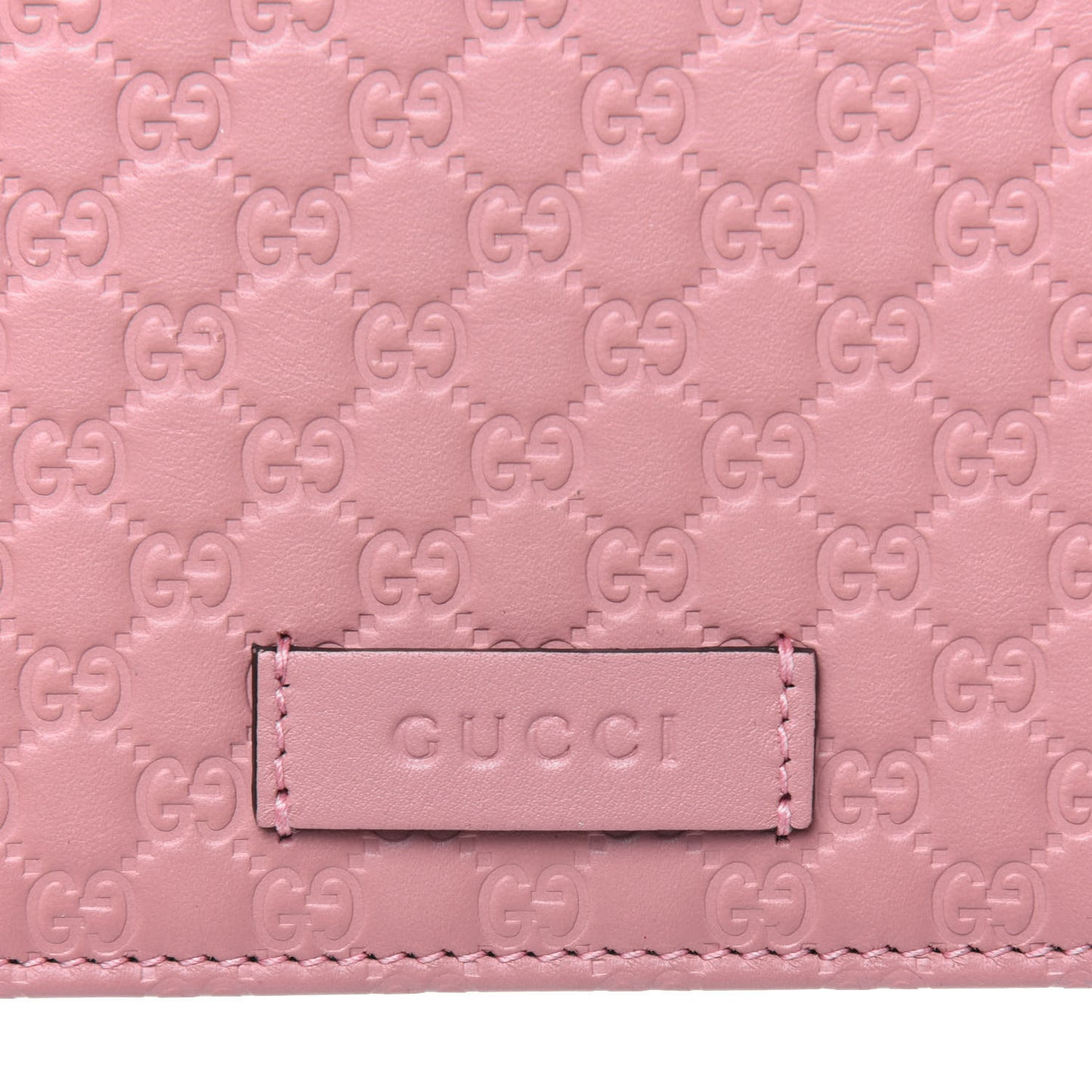 Microguccissima Crossbody Wallet Soft Pink