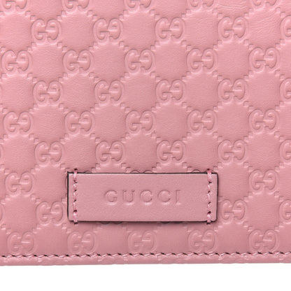 Gucci Microguccissima Crossbody Wallet Soft Pink 9 of 10