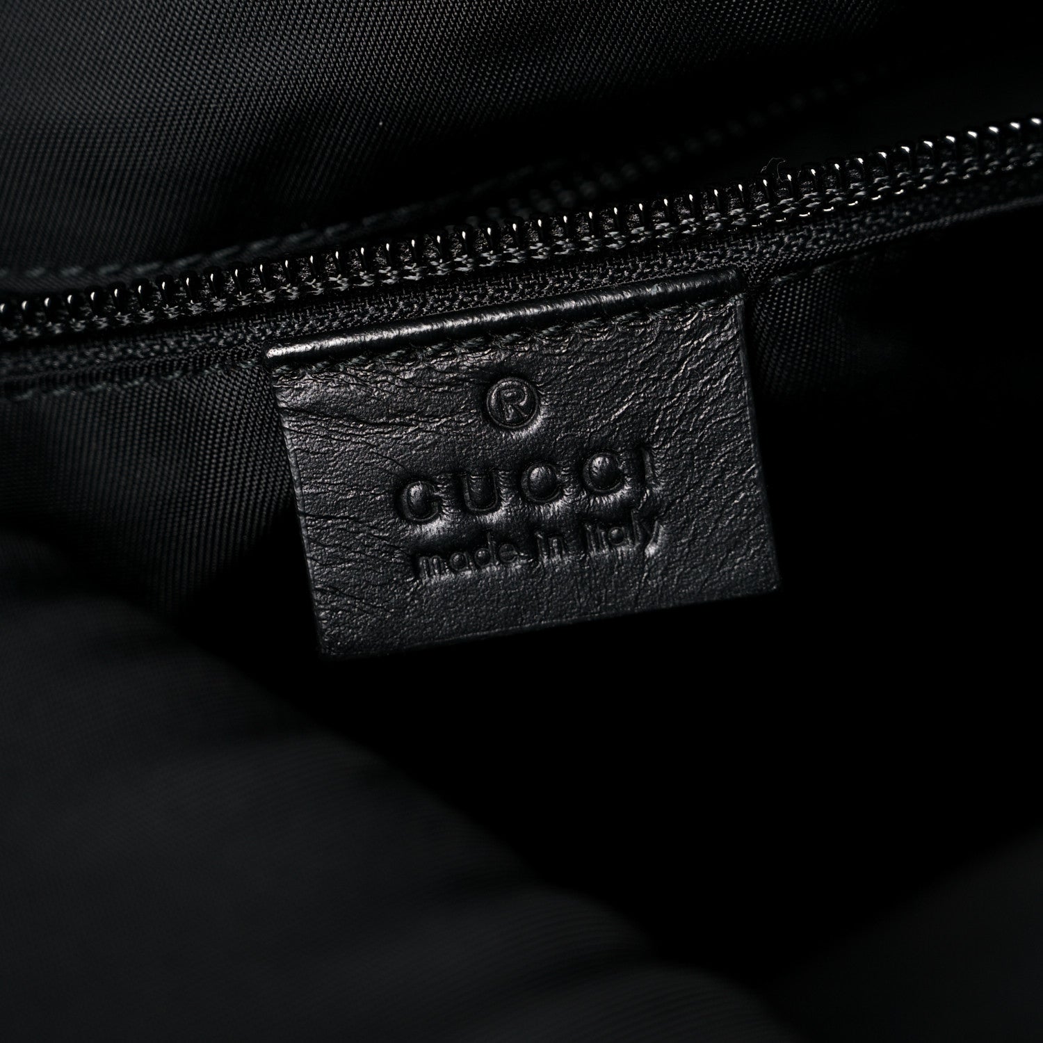 Gucci Techno Canvas Web Single Buckle Backpack Black 6 of 11