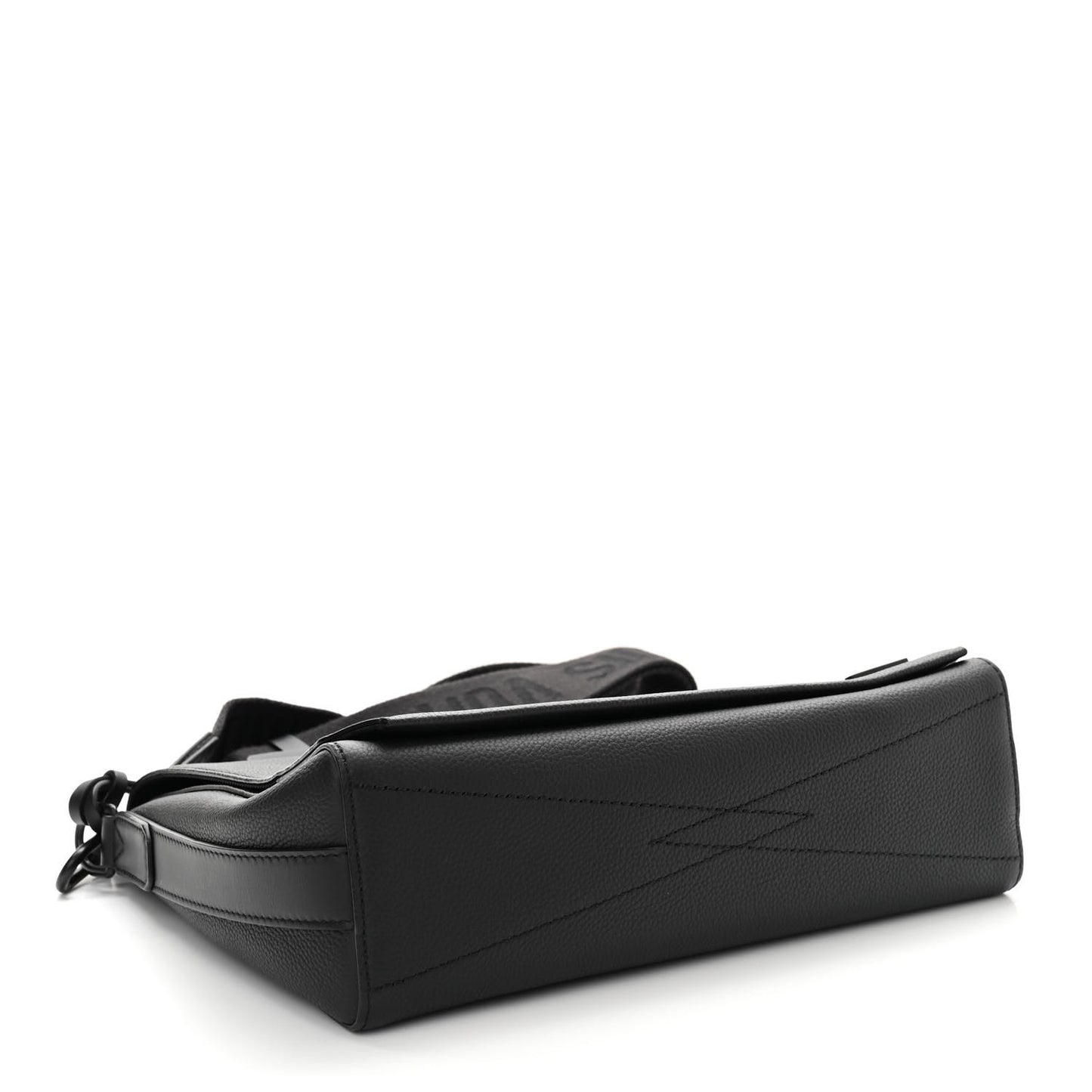 Calfskin Aerogram Takeoff Messenger Black