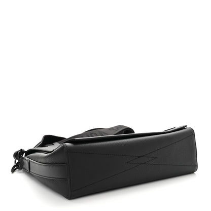 Louis Vuitton Calfskin Aerogram Takeoff Messenger Black 4 of 10