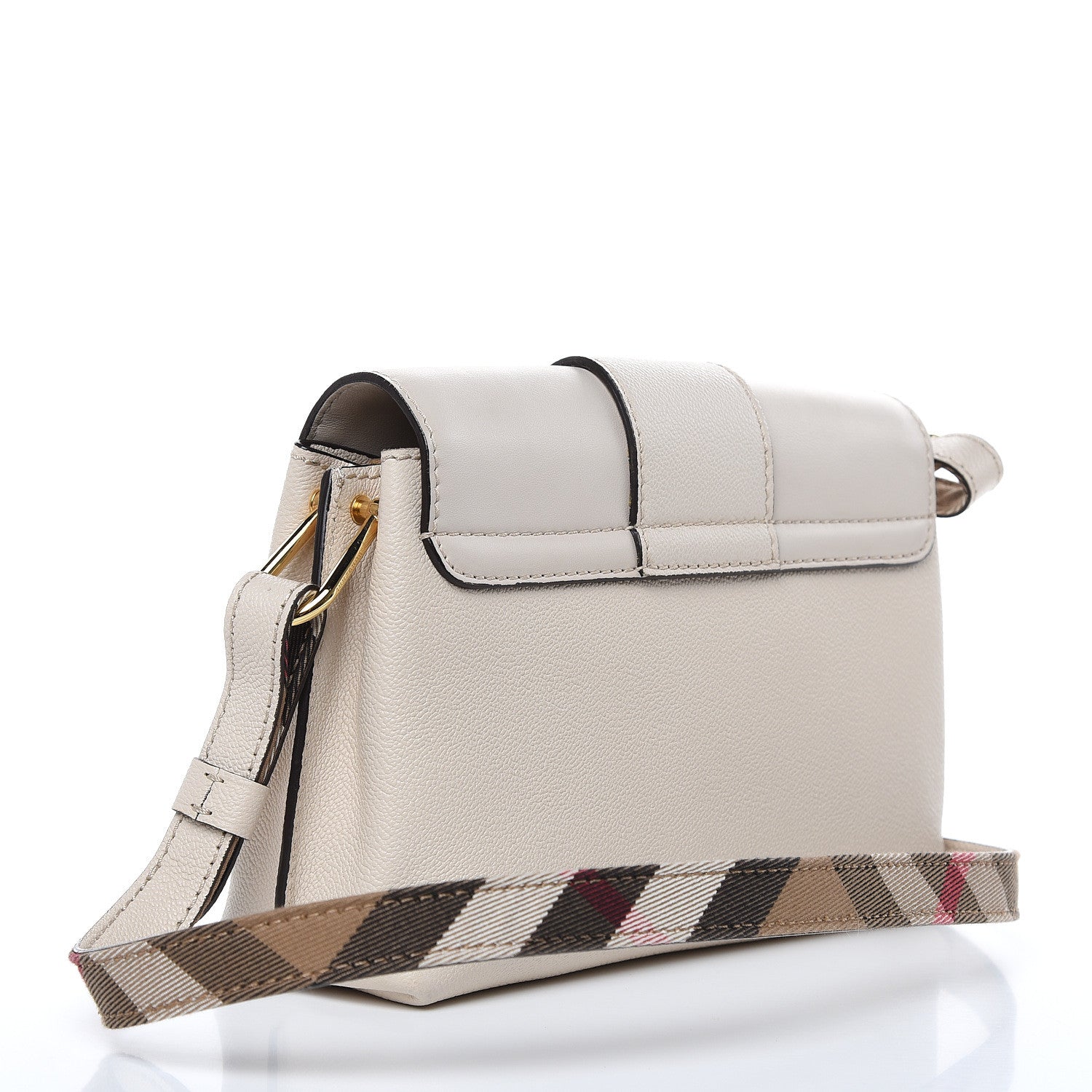 Burberry Soft Grain Calfskin Small Medley Crossbody Limestone 4 of 10