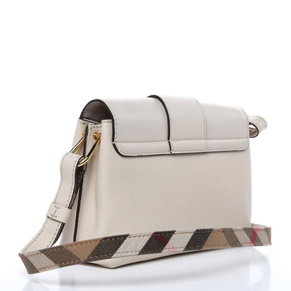Burberry Soft Grain Calfskin Small Medley Crossbody Limestone 4 of 10