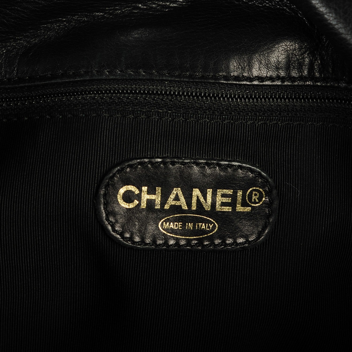 Chanel Lambskin Quilted CC Flap Shoulder Bag Black 6 of 7