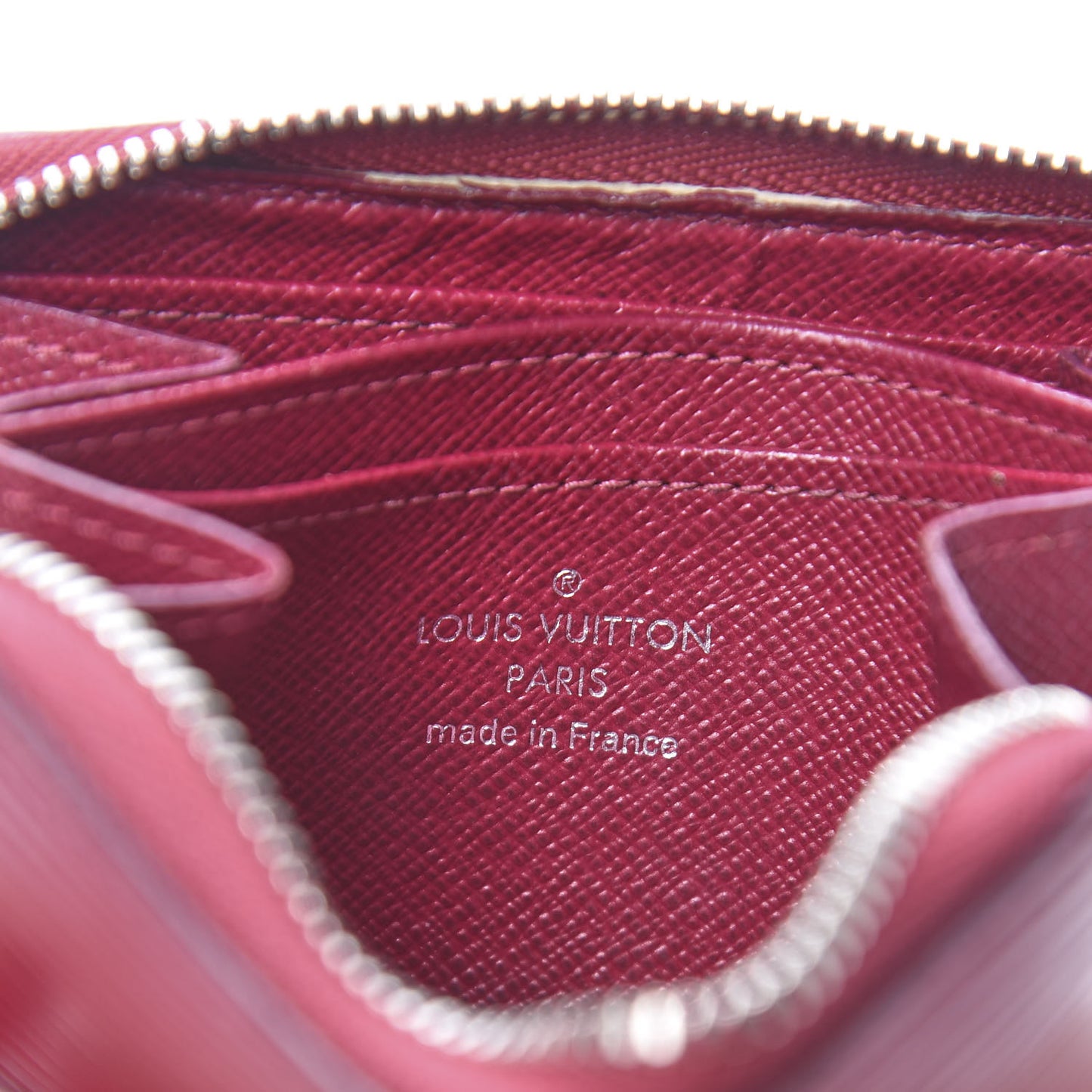 Epi Zippy Coin Purse Fuchsia