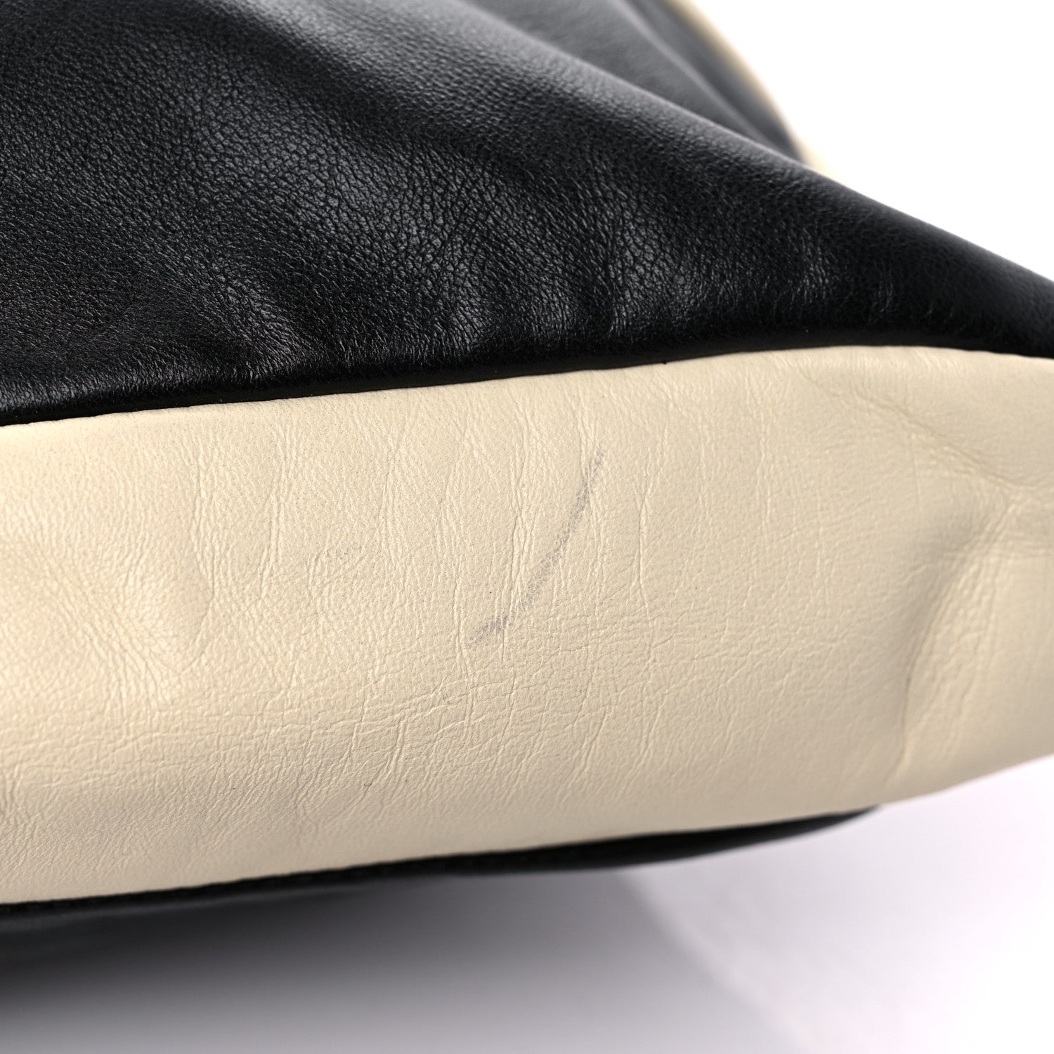 Chanel Lambskin Large Girl Bag Black Beige 12 of 12
