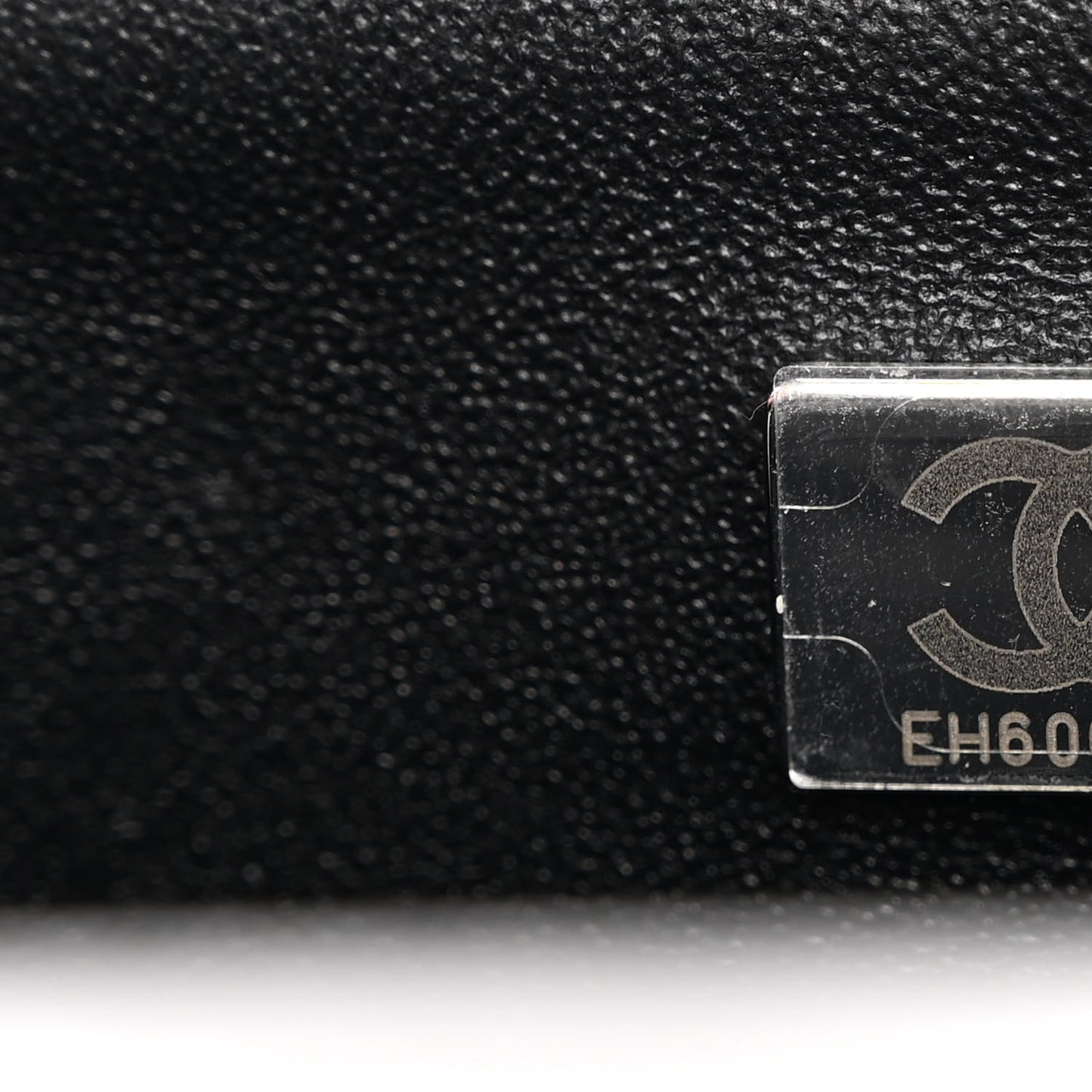Lambskin Quilted Mini Rectangular Flap Black