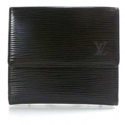 Louis Vuitton Epi Porte-Monnaie Wallet Noir 1 of 8