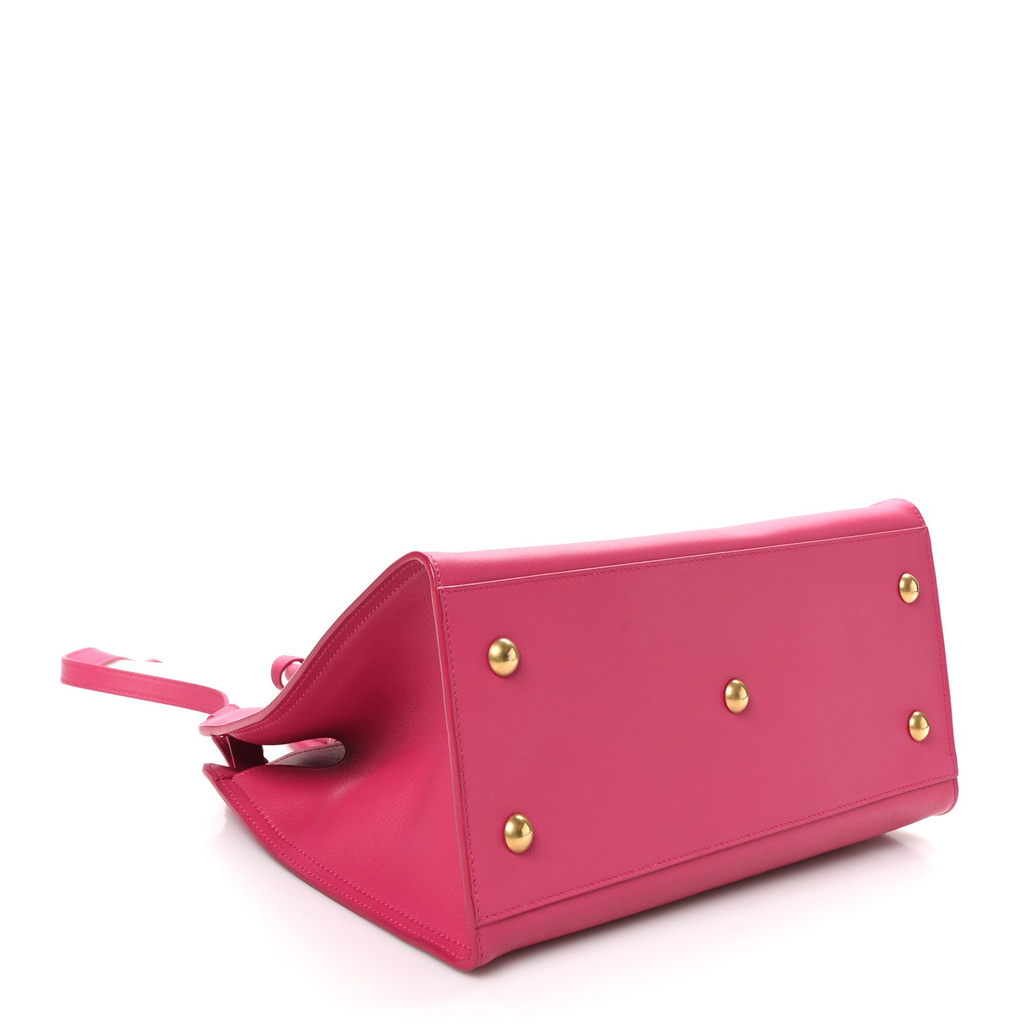 Saint Laurent Calfskin Small Classic Y Cabas Fuchsia 4 of 10