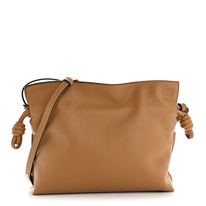 Loewe Nappa Flamenco Mini Knot Clutch Warm Desert 1 of 12