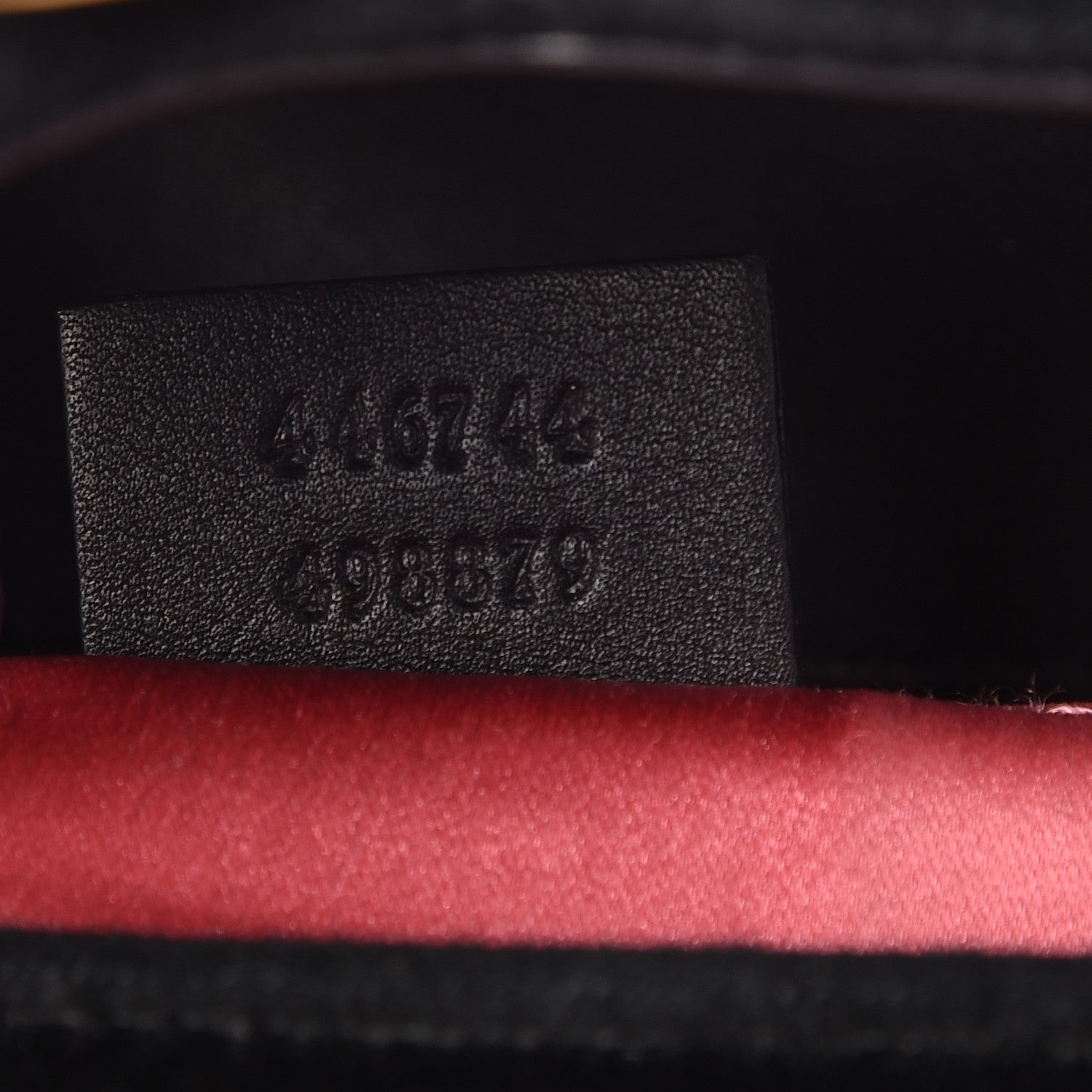 Gucci Velvet Matelasse Mini GG Marmont Shoulder Bag Black 7 of 11