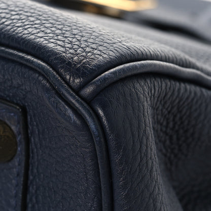 Hermes Togo Birkin 30 Bleu Nuit 10 of 16