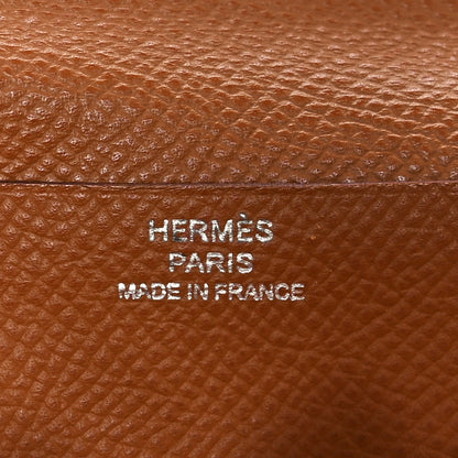 Hermes Epsom Bearn Gusset Wallet Gold 6 of 9