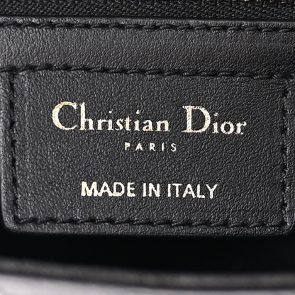 Christian Dior Calfskin Plan De Paris Printed Saddle Bag With Strap White Black 6 of 12