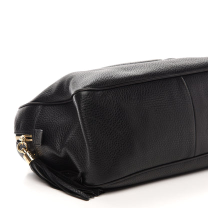 Gucci Pebbled Calfskin Medium Soho Bowler Black 6 of 14