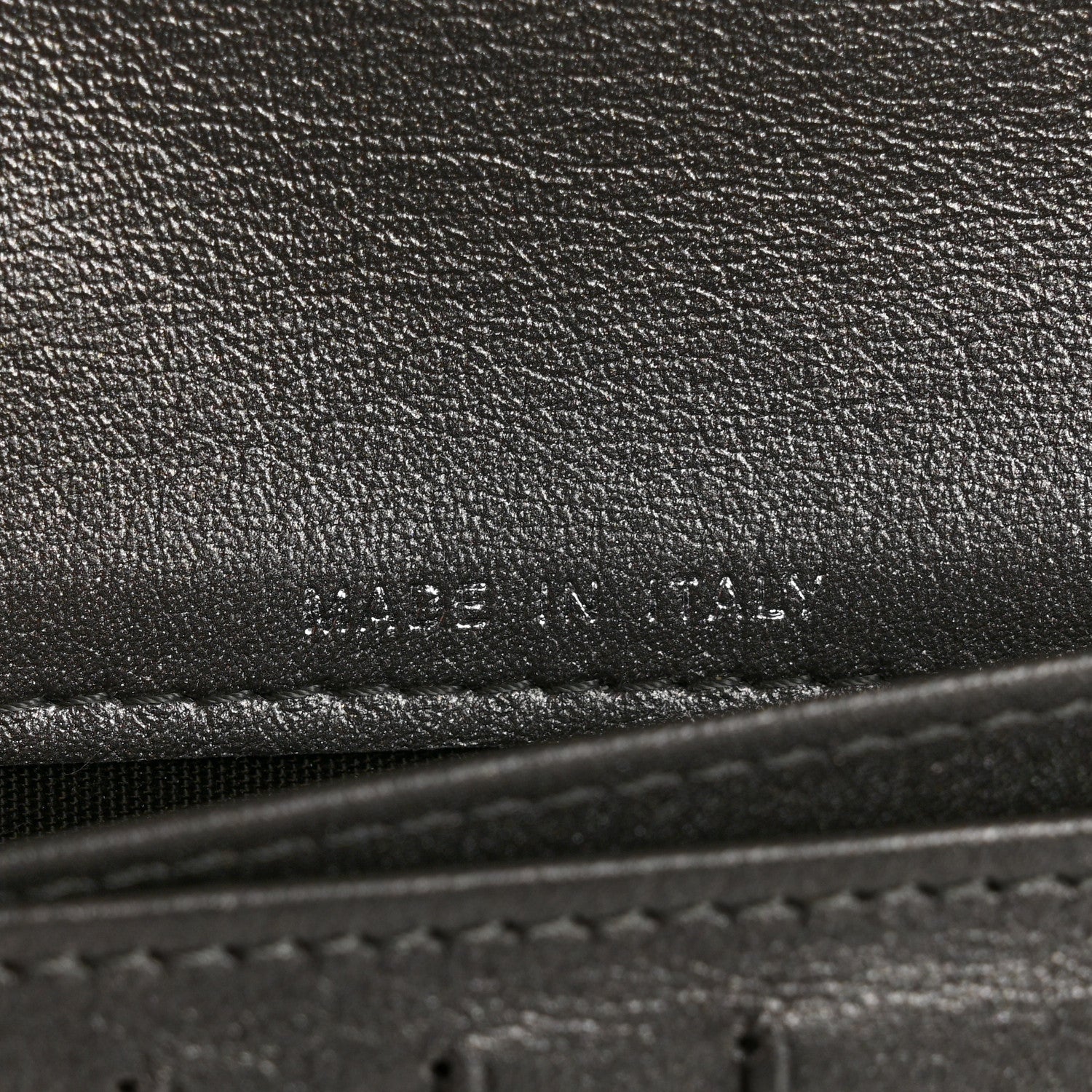Chanel Metallic Caviar Timeless CC Yen Wallet Dark Silver 7 of 9