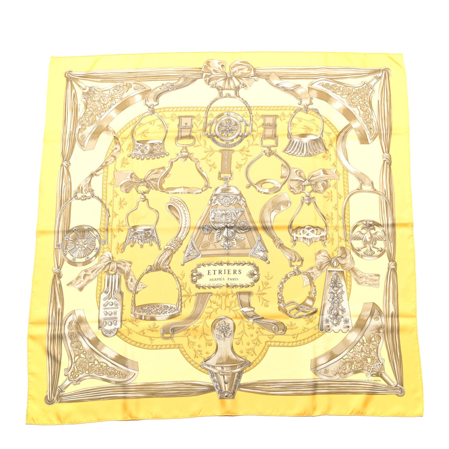 Silk Concours D Etriers Scarf 90