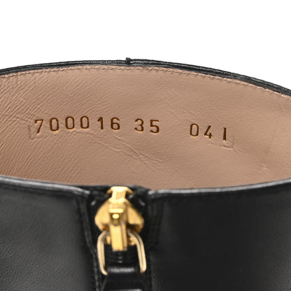 Gucci Malaga Kid GG Blondie 55mm Ankle Boots 35 Black 9 of 9