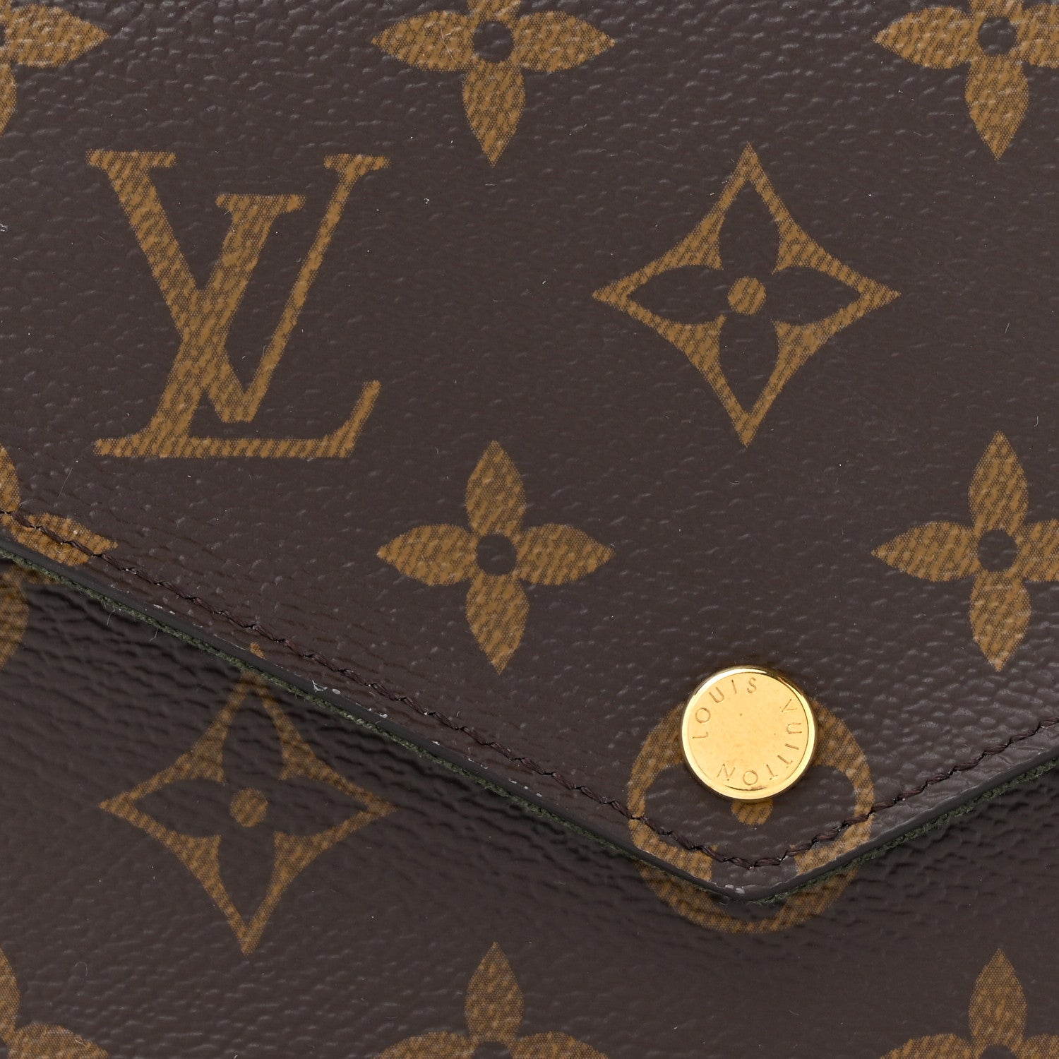 Louis Vuitton Monogram Felicie Strap & Go Kaki 7 of 11